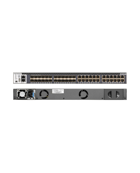 NETGEAR M4300-24X24F/US/EMEA Géré 10G Ethernet (100/1000/10000) 1U Gris