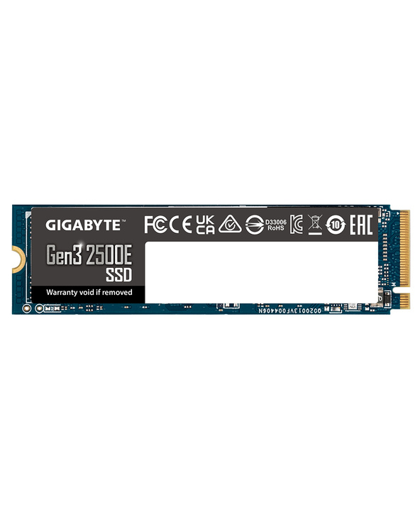 Gigabyte Gen3 2500E SSD 2TB M.2 2 To PCI Express 3.0 NVMe 3D NAND