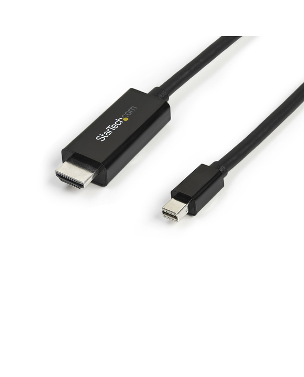 StarTech.com Câble adaptateur Mini DisplayPort vers HDMI de 3 m - 4K 30 Hz - Noir