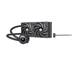 Thermaltake CL-W418-PL00BL-A système de refroidissement d’ordinateur Refroidisseur de liquide tout-en-un 12 cm Noir 1 pièce(s)
