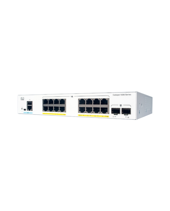 Cisco Catalyst C1000-16T-2G-L commutateur réseau Géré L2 Gigabit Ethernet (10/100/1000) Gris
