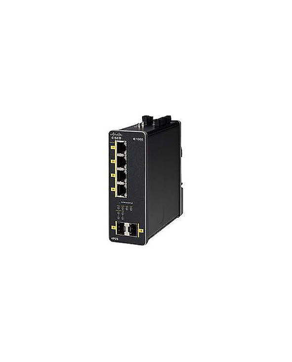 Cisco IE 1000-4P2S-LM Géré Gigabit Ethernet (10/100/1000) Connexion Ethernet, supportant l'alimentation via ce port (PoE) Noir