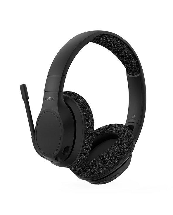 Belkin SoundForm Adapt Casque Avec fil &sans fil Arceau Appels/Musique USB Type-C Bluetooth Noir