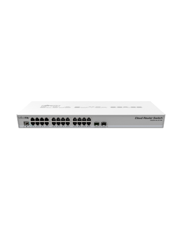 Mikrotik CRS326-24G-2S+RM commutateur réseau Géré L2 Gigabit Ethernet (10/100/1000) Gris