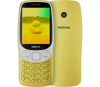 Nokia 3210 6,1 cm (2.4") Jaune Téléphone numérique
