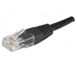 Connect 853952 câble de réseau Noir 0,5 m Cat5e U/UTP (UTP)