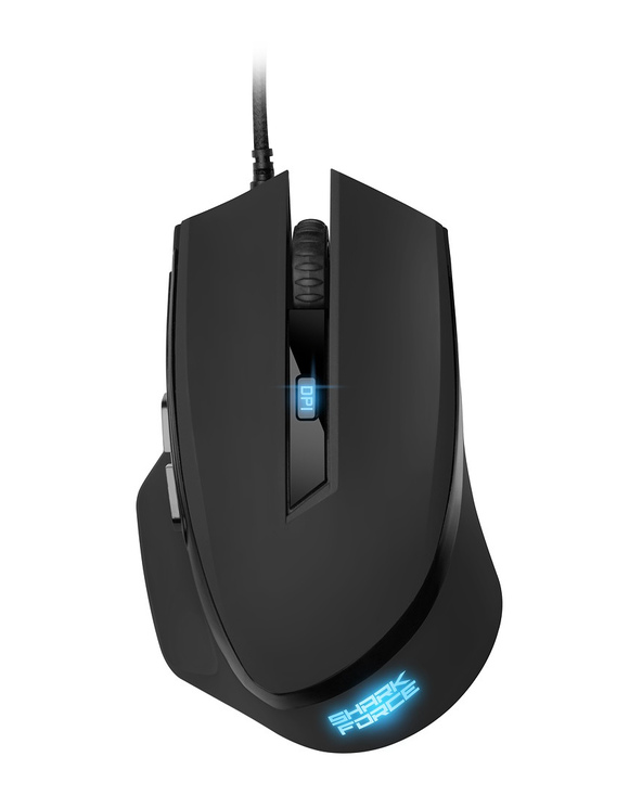 Sharkoon SHARK Force II souris Jouer Droitier USB Type-A Optique 4200 DPI
