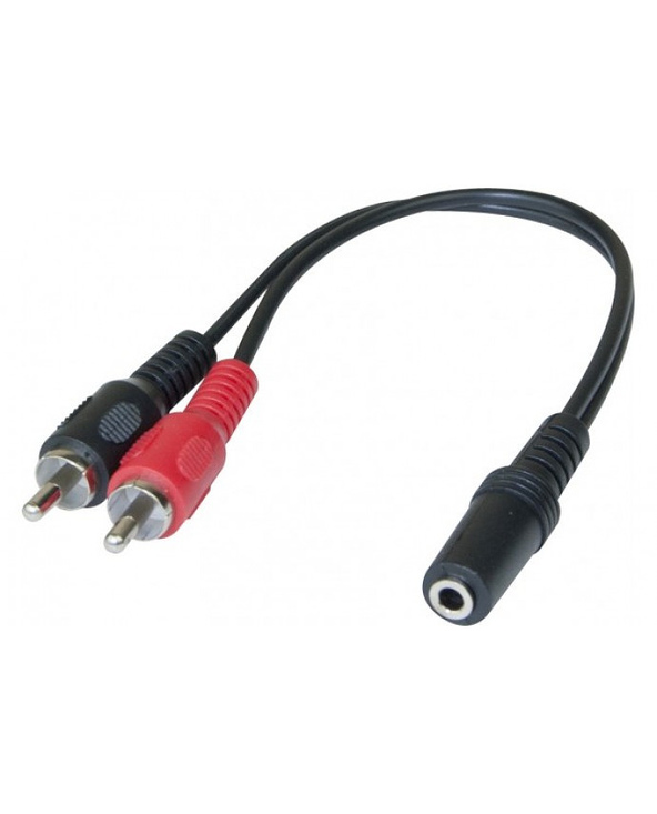 Hypertec 721121-HY câble audio 3,5mm 2 x RCA Noir