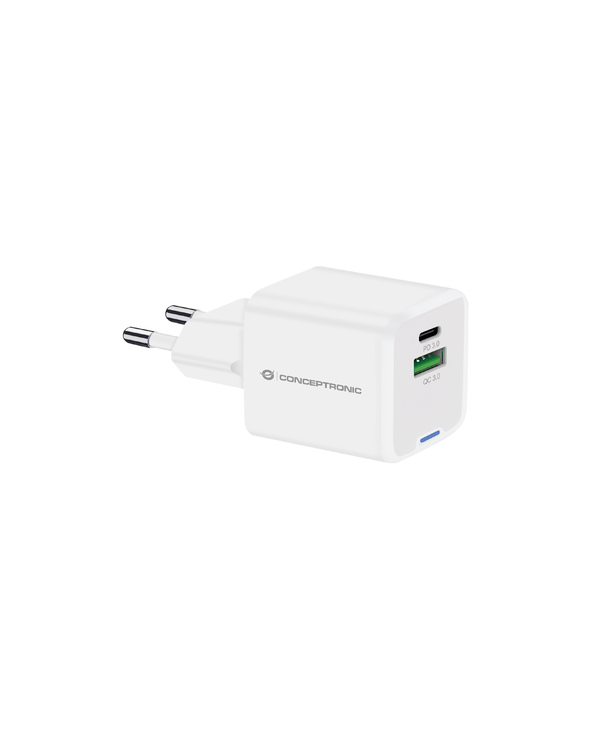 Conceptronic ALTHEA15W chargeur d'appareils mobiles Universel Blanc Secteur Charge rapide Intérieure