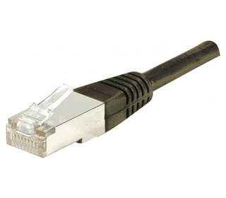 EXC 234220 câble de réseau Noir 0,5 m Cat6 F/UTP (FTP)