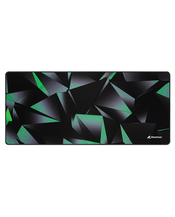 Sharkoon SKILLER SGP30 Tapis de souris de jeu Noir, Vert, Gris