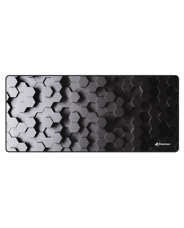 Sharkoon SKILLER SGP30 Tapis de souris de jeu Noir, Gris