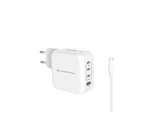 Conceptronic ALTHEA18W chargeur d'appareils mobiles Universel Blanc Secteur Charge rapide Intérieure