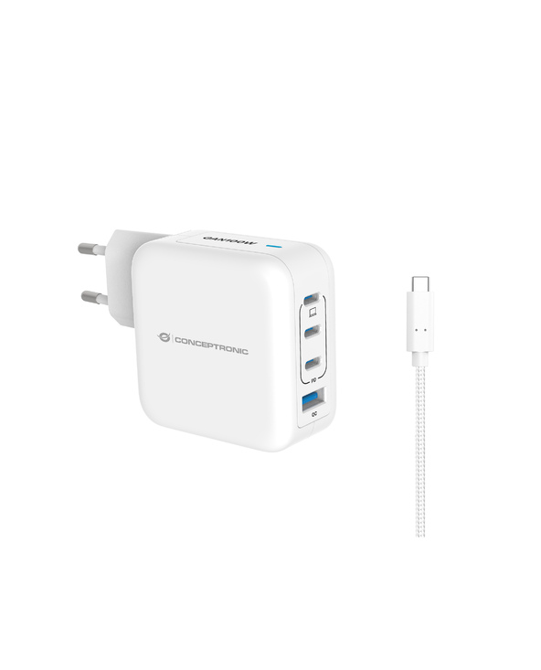 Conceptronic ALTHEA18W chargeur d'appareils mobiles Universel Blanc Secteur Charge rapide Intérieure