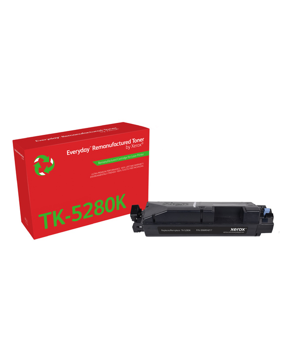 Remanufacturé Everyday Toner remanufacturé Noir Everyday de Xerox compatible avec Kyocera TK-5280K, Capacité standard