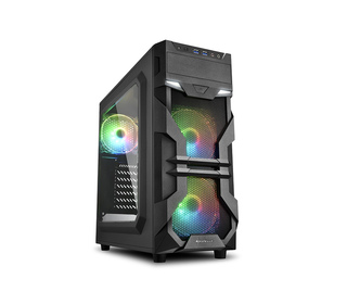 Sharkoon VG7-W RGB Midi Tower Noir