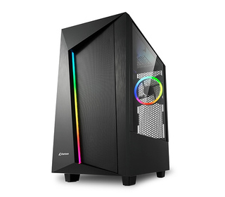 Sharkoon ELITE SHARK REV100 unité centrale Midi Tower Noir