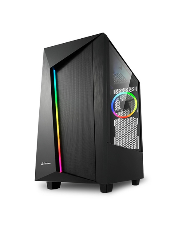 Sharkoon ELITE SHARK REV100 unité centrale Midi Tower Noir