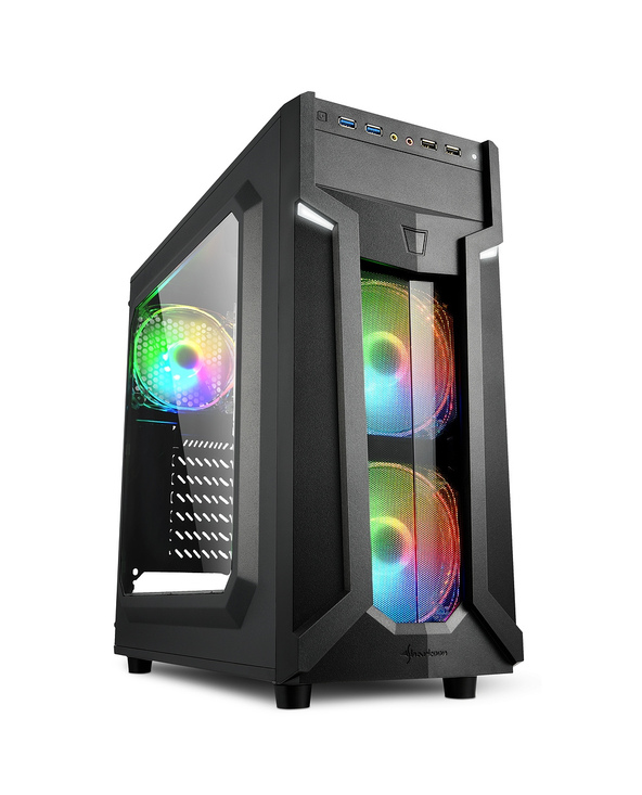Sharkoon VG6-W RGB Midi Tower Noir