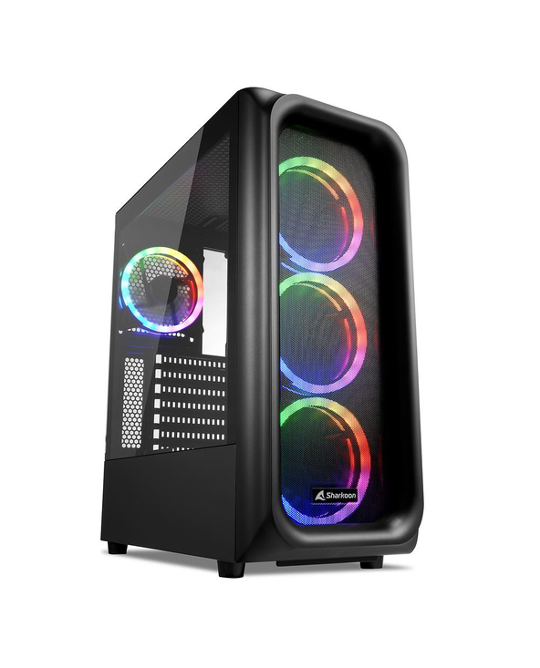 Sharkoon TK5M RGB ATX Bureau Noir
