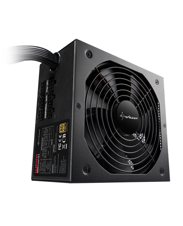 Sharkoon WPM Gold ZERO unité d'alimentation d'énergie 650 W 24-pin ATX ATX Noir