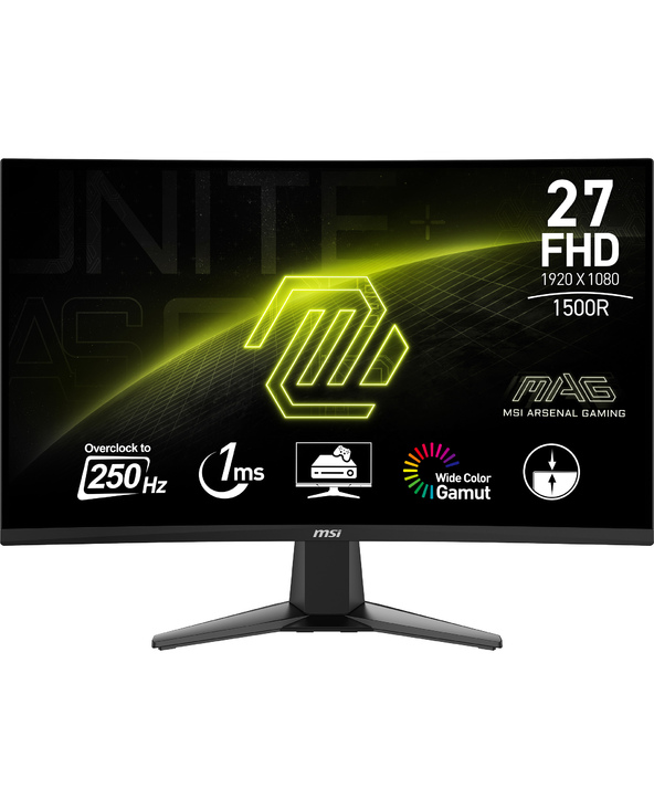 MSI MAG 27C6X 27" LCD Full HD 1 ms Noir