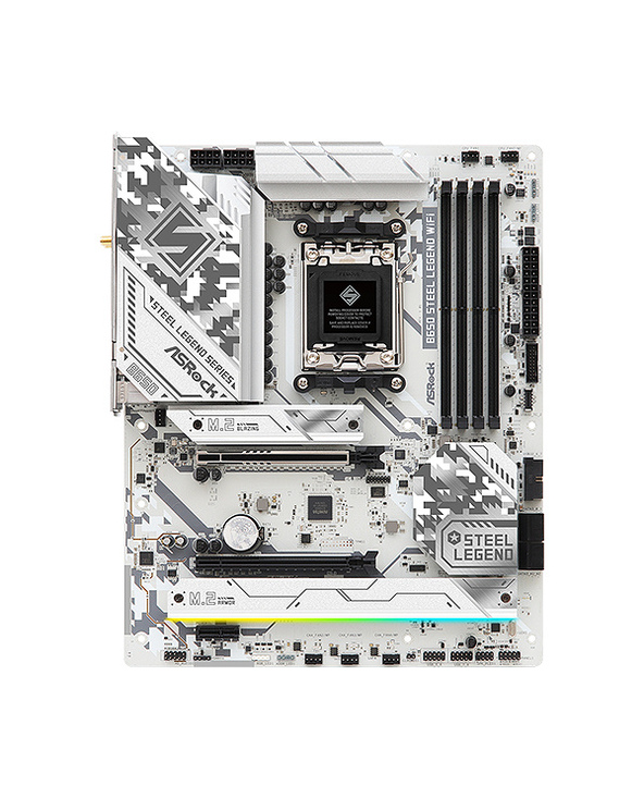 Asrock B650 Steel Legend WiFi AMD B650 Emplacement AM5 ATX