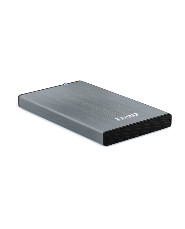 TooQ TQE-2527G Boîtier de disques de stockage Boîtier HDD Noir, Gris 2.5"