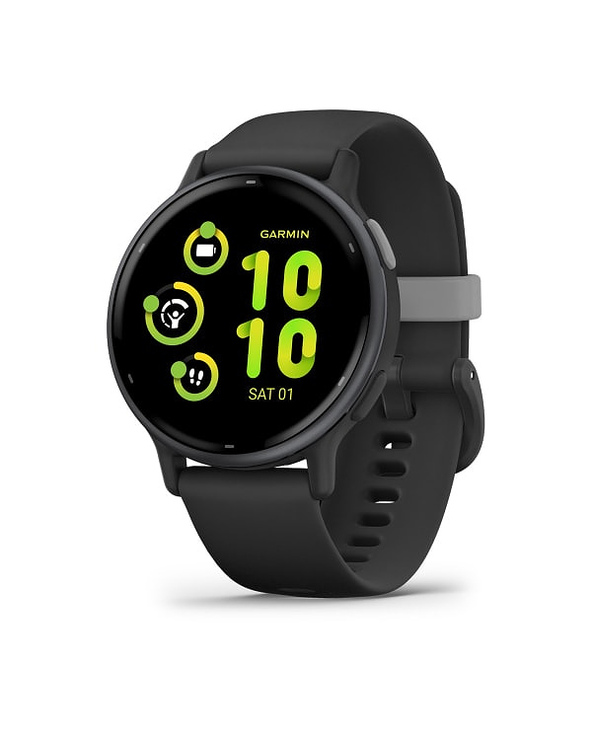 Garmin Vivoactive 5 3,05 cm (1.2") AMOLED Numérique 390 x 390 pixels Écran tactile Noir Wifi GPS (satellite)