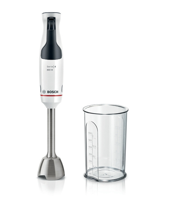 Bosch Serie 4 MSM4W410 blender Mélangeur par immersion 800 W Anthracite, Blanc