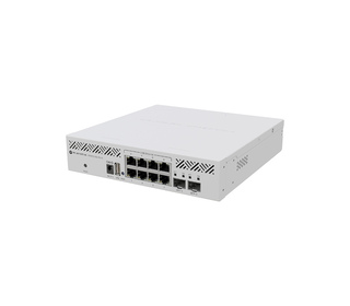 Mikrotik CRS310-8G+2S+IN: L3 Smart Switch Géré 2.5G Ethernet (100/1000/2500) Connexion Ethernet, supportant l'alimentation via c