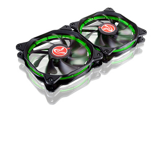 RAIJINTEK AURAS 12 Boitier PC Ventilateur 12 cm Noir