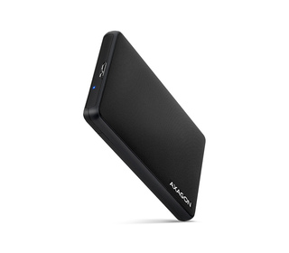 Axagon EE25-SL Boîtier de disques de stockage Boîtier disque dur/SSD Noir 2.5"