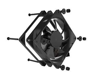 Noiseblocker BlackSilentPro P-1 Boitier PC Ventilateur 8 cm Noir