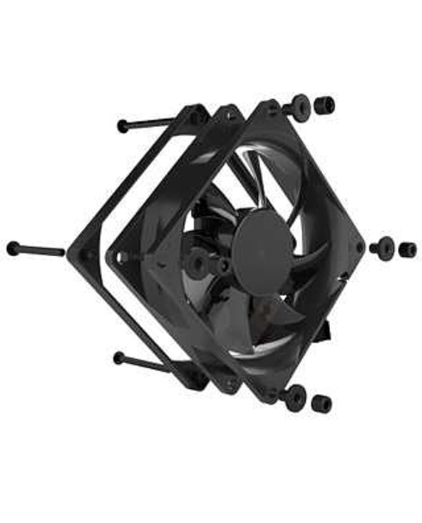 Noiseblocker BlackSilentPro P-1 Boitier PC Ventilateur 8 cm Noir