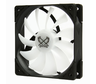 Scythe SU1225FD12MR-RHP système de refroidissement d’ordinateur Universel Ventilateur 12 cm Noir, Blanc 1 pièce(s)