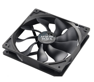 Akasa 14cm APACHE Black Boitier PC Ventilateur Noir