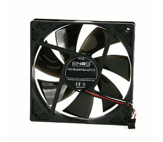Noiseblocker BlackSilentPro PK2 Boitier PC Ventilateur 14 cm Noir