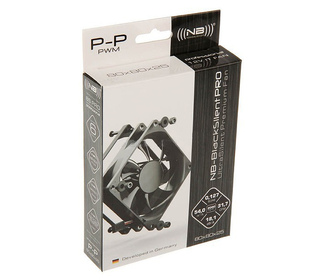 Noiseblocker BlackSilentPro P-P Boitier PC Ventilateur 8 cm Noir