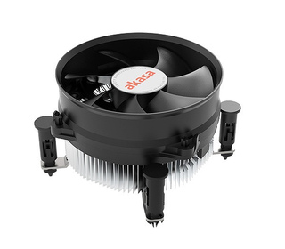 Akasa AK-CC6603EP01 système de refroidissement d’ordinateur Processeur Dissipateur thermique/Radiateur 9,5 cm Aluminium, Noir 1 