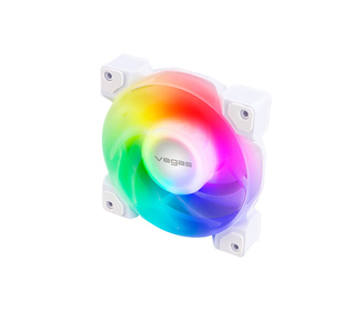 Akasa VEGAS A12 Boitier PC, Processeur Ventilateur 12 cm Blanc 1 pièce(s)
