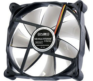 Noiseblocker Multiframe M12-P Boitier PC Ventilateur 12 cm Noir