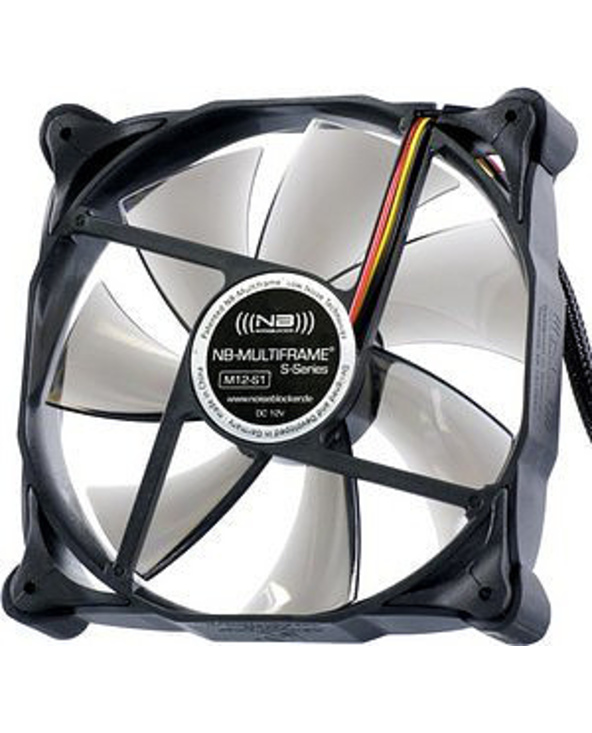 Noiseblocker Multiframe M12-P Boitier PC Ventilateur 12 cm Noir