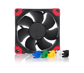 Noctua NF-A8 PWM CH.BK.S système de refroidissement d’ordinateur Boitier PC Ventilateur 8 cm Noir