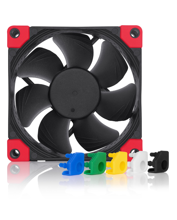Noctua NF-A8 PWM CH.BK.S système de refroidissement d’ordinateur Boitier PC Ventilateur 8 cm Noir