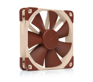 Noctua NF-F12 Boitier PC Ventilateur 12 cm Beige, Marron