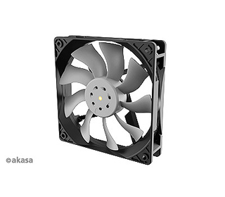 Akasa OTTO SF12 Boitier PC Ventilateur 12 cm Noir, Gris 1 pièce(s)