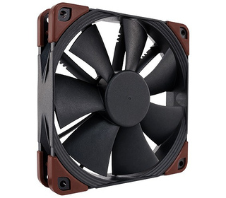 Noctua NF-F12 industrialPPC-2000 PWM Boitier PC Ventilateur 12 cm Noir, Marron