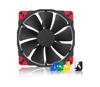 Noctua NF-A20 PWM CH.BK.S système de refroidissement d’ordinateur Boitier PC Ventilateur 20 cm Noir