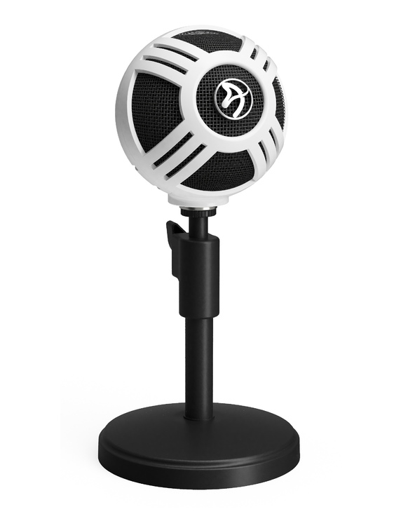 Arozzi Sfera Noir, Blanc Microphone de table